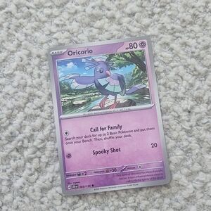 POKEMON TCG Card Oricorio Journey Together 065/159